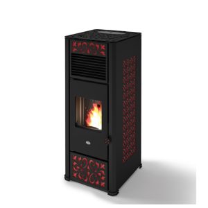 STUFA GEMMA NERO+ROSSO 15 KW