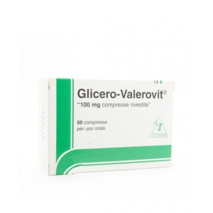 GLICEROVALEROVIT*50CPR RIV 100MG