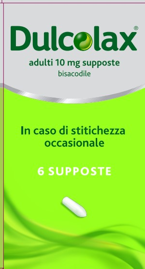 DULCOLAX*6SUPP AD 10MG