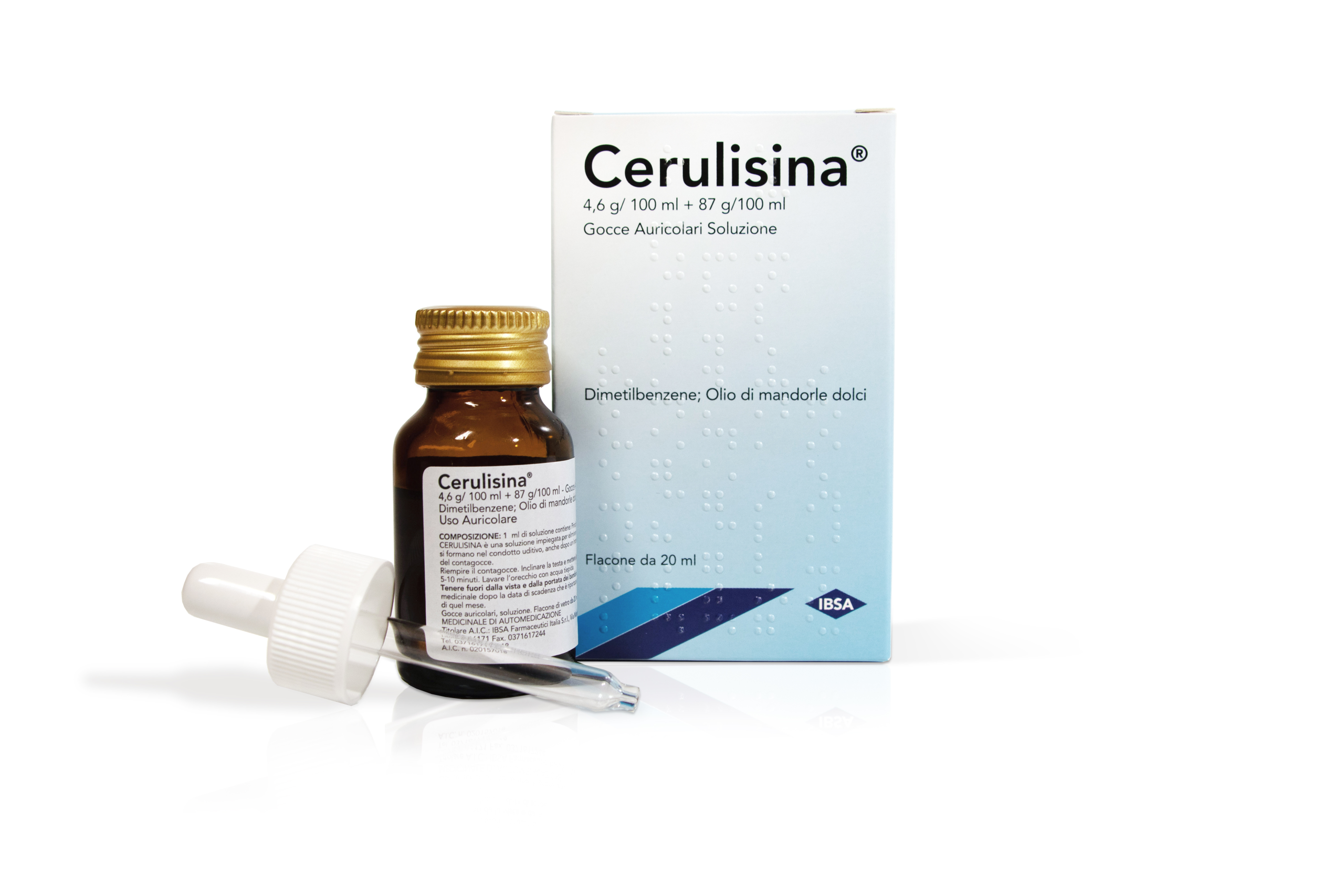 CERULISINA*GTT OTO 20ML 5%