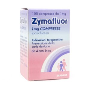 ZYMAFLUOR*100 CPR 1 MG