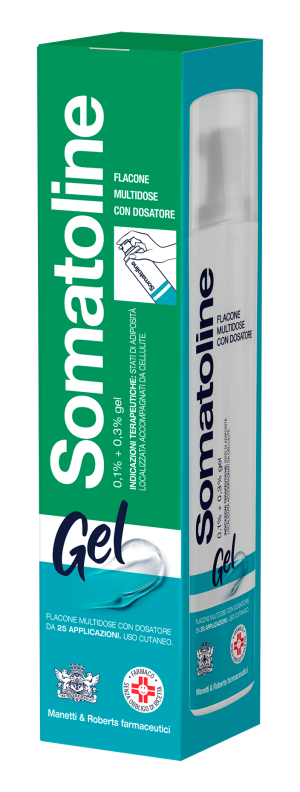 SOMATOLINE*GEL 250ML 0,15+0,3%