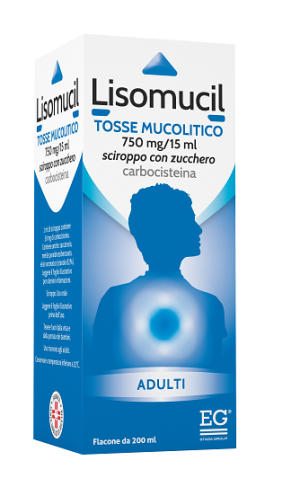 LISOMUCIL*AD SCIR 200ML 5%