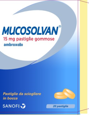 MUCOSOLVAN*20PASTL GOMM 15MG