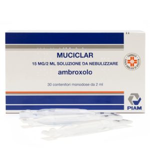 MUCICLAR*NEBUL 30FL MONOD 15MG/
