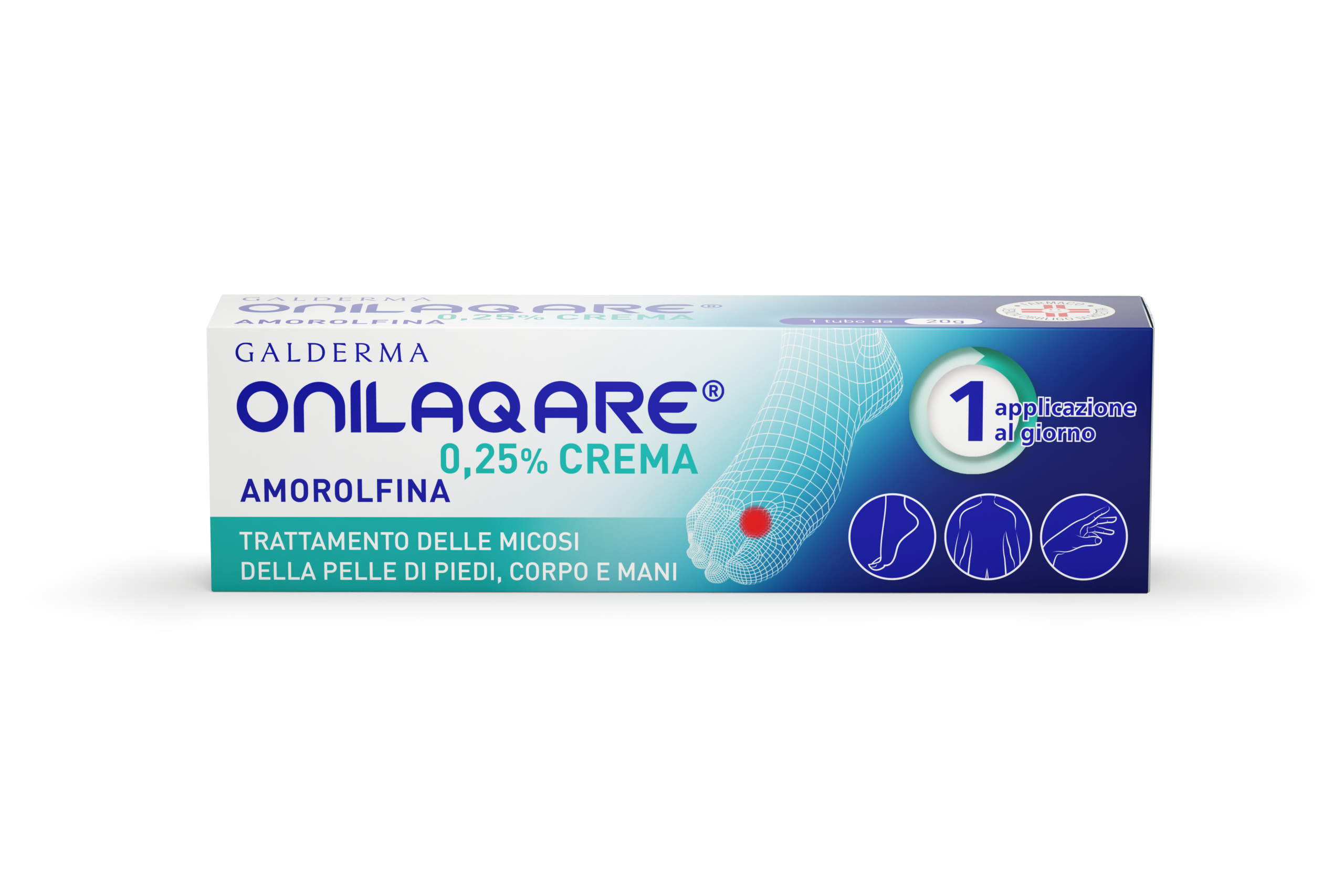 ONILAQARE*DERM CREMA 20G 0,25%