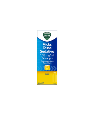 VICKS TOSSE SEDATIVO*180ML MIELE