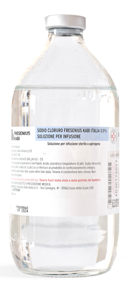 SODIO CLORURO FKI*0,9% 500ML