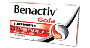 BENACTIV GOLA*16PAST 8,75MG