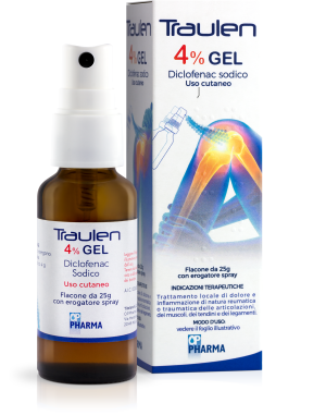 TRAULEN GEL 4% SPRAY 25G