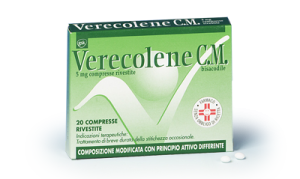 VERECOLENE C.M.*20 CPR 5 MG