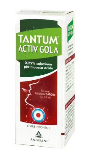 TANTUM ACTIV GOLA*NEB 15ML0,25