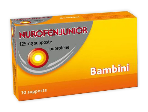 NUROFEN*10SUPP JUNIOR 125MG
