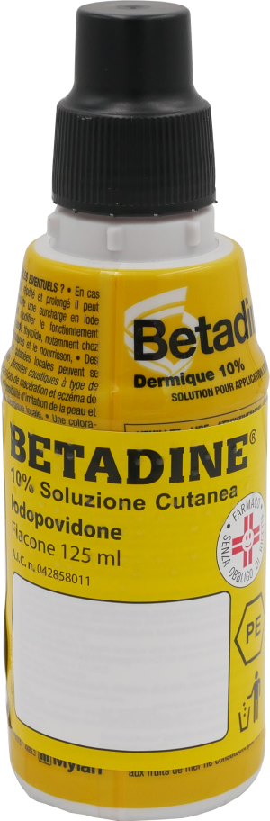 BETADINE*SOLUZ CUT 125ML 10% GMM