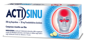 ACTISINU*12CPR 200MG+30MG