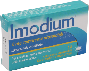 IMODIUM*12CPR OROSOL 2MG GMM