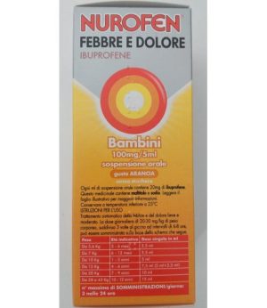 NUROFEN FEBBRE D*BB100MG/5ML A