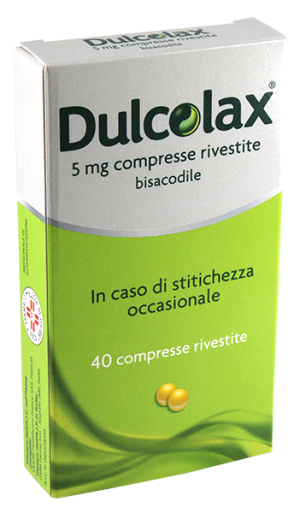 DULCOLAX*40CPR RIV 5MG GMM