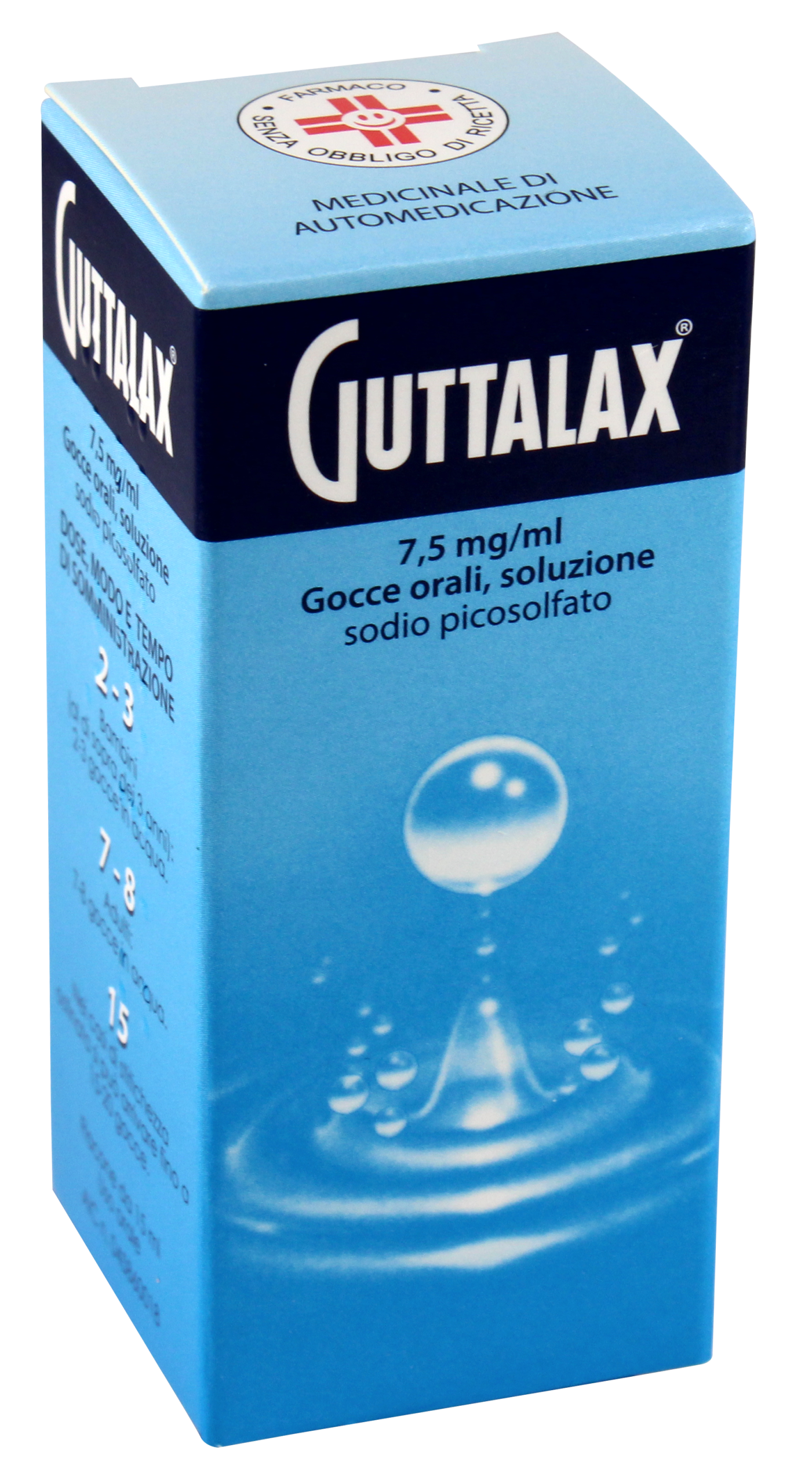 GUTTALAX*OS GTT 15ML 7,5MG GMM
