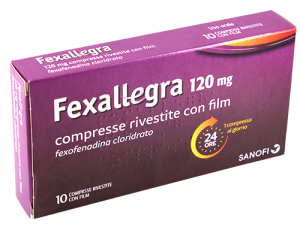 FEXALLEGRA*10CPR RIV 120MG GMM