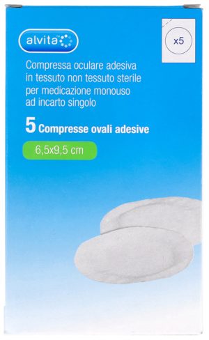 ALVITA COMPRESSA OCUL ADES 5PZ