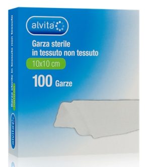 ALVITA GARZA TNT 10X10CM 100PZ