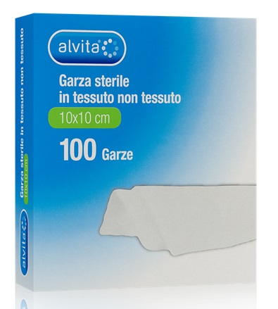 ALVITA GARZA TNT 10X10CM 100PZ