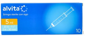 ALVITA SIRINGA 5ML G23 10PZ