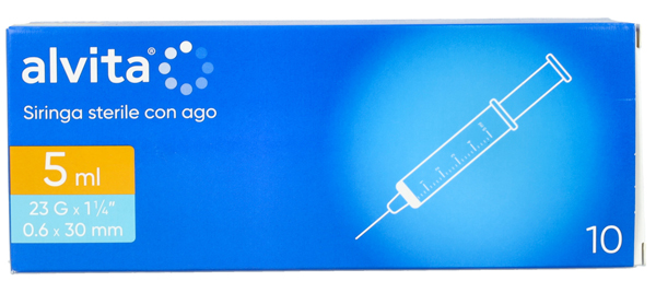 ALVITA SIRINGA 5ML G23 10PZ