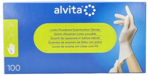 ALVITA GUANTI LATTICE L 100PZ