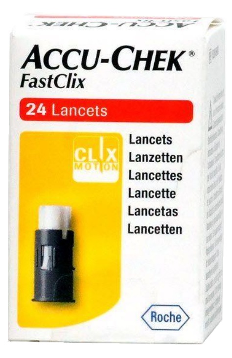ACCU CHEK FASTCLIX 24 LANCETTE