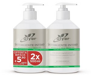GLYOR DETERGENTE INTIMO MEN2PZ