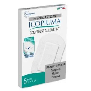 COMPRESSE ADES TNT 10X15CM 5PZ