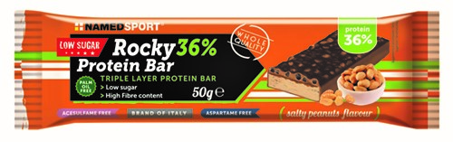 ROCKY 36%% PROT BAR PEANUTS 50G