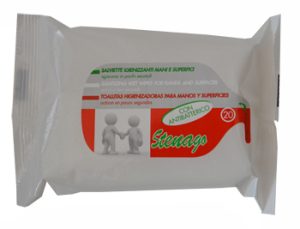 SALVIETTINE IGIEN SUPERFICI 40PZ