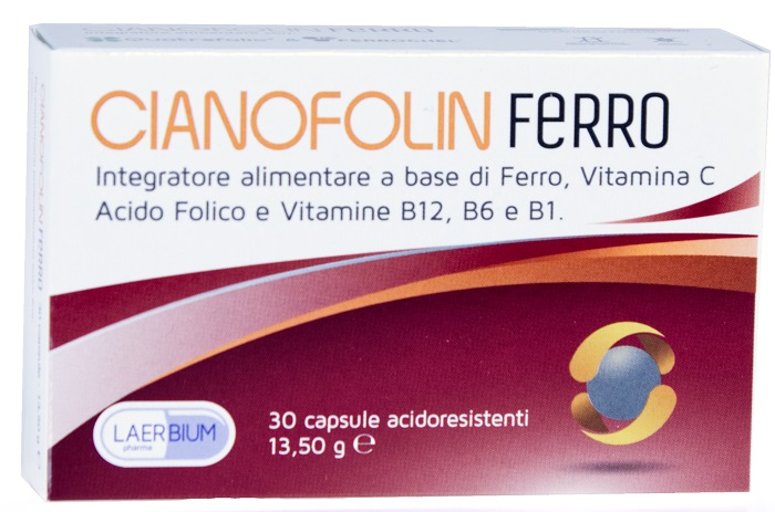 CIANOFOLIN FERRO 30CPS