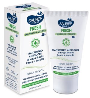 SAUBER FRESH DEO GEL AST 30ML<