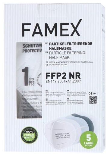 FAGO MASCHERINA FFP2 10PZ