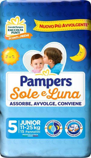 PAMPERS SOLEELUNA JUNIOR 15PZ
