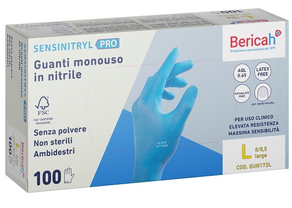 GUANTI NITR S 100PZ SENSINIT PRO