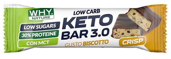 WHYNATURE KETO BAR BISC CRISP