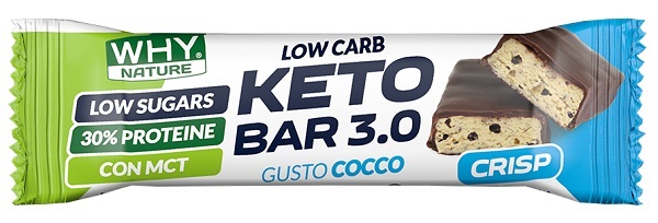 WHYNATURE KETO BAR COCCO CRISP