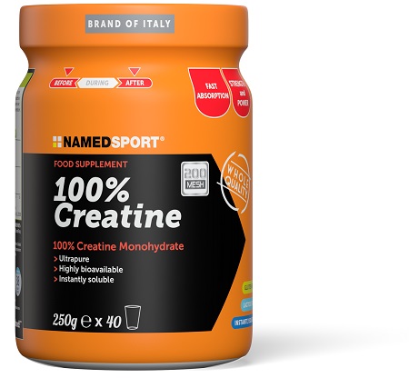 100%% CREATINE 250GR POLV 200MESH