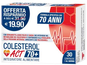 COLESTEROL ACT 70+ 30CPR FEF