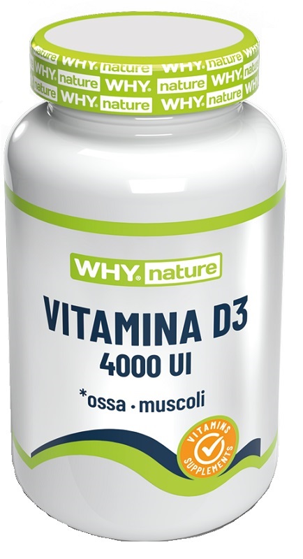 WHYNATURE VITAMINA D3 4000UI