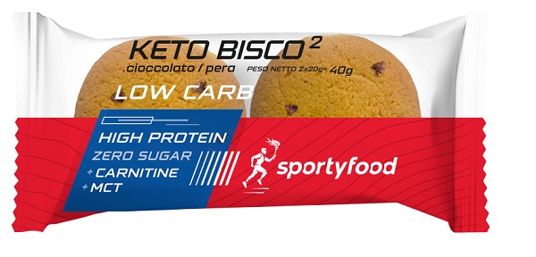 SPORTYFOOD KETO BISCO2 CIOC/PE