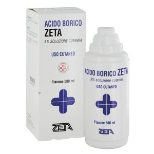 ACIDO BORICO*3% 500ML ZETA