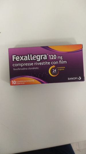 FEXALLEGRA*10CPR RIV 120MG