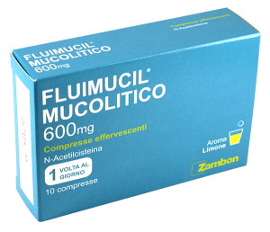 FLUIMUCIL MUCOL*10CPR EF600M GMM