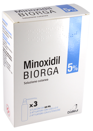 MINOXIDIL BIORGA*SOL CUT3FL5%GMM